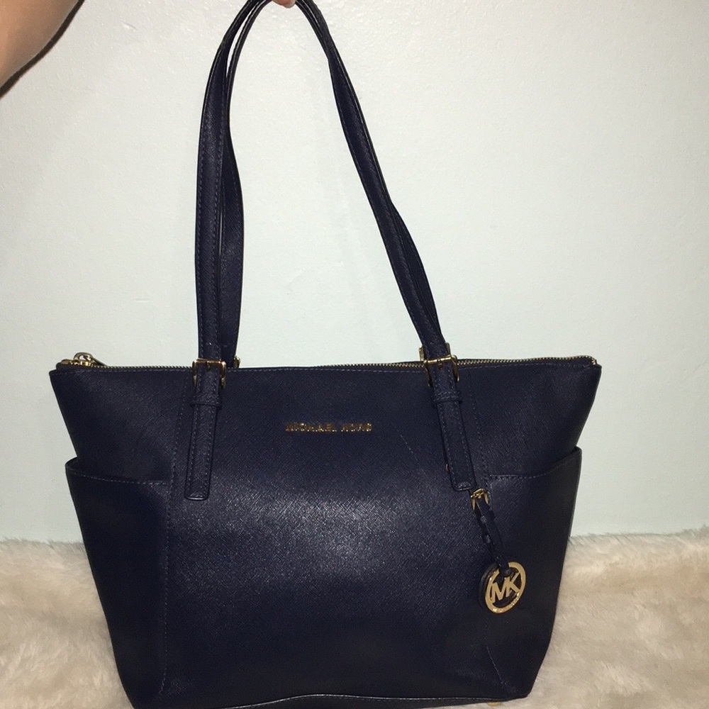 Dark blue Michael Kors purse